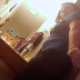 A hidden camera in a home bathroom records a younger woman pissing, farting and taking a soft, crackling, gassy shit with some plops. 720P HD, however, this is primarily a crystal-clear audio recording with a fuzzy view of her ass. Over 4 minutes.